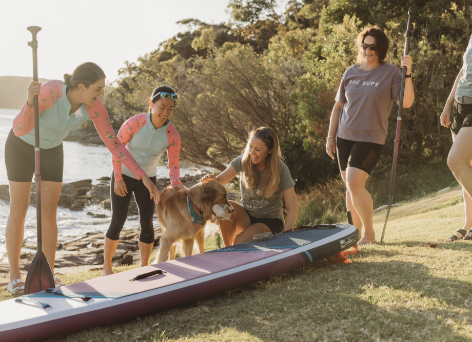 Vikki Weston and SheSUPs 