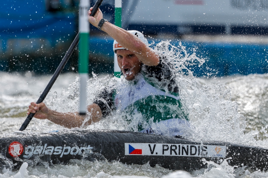 Vit Prindis kayak canoe slalom Krakow 2024