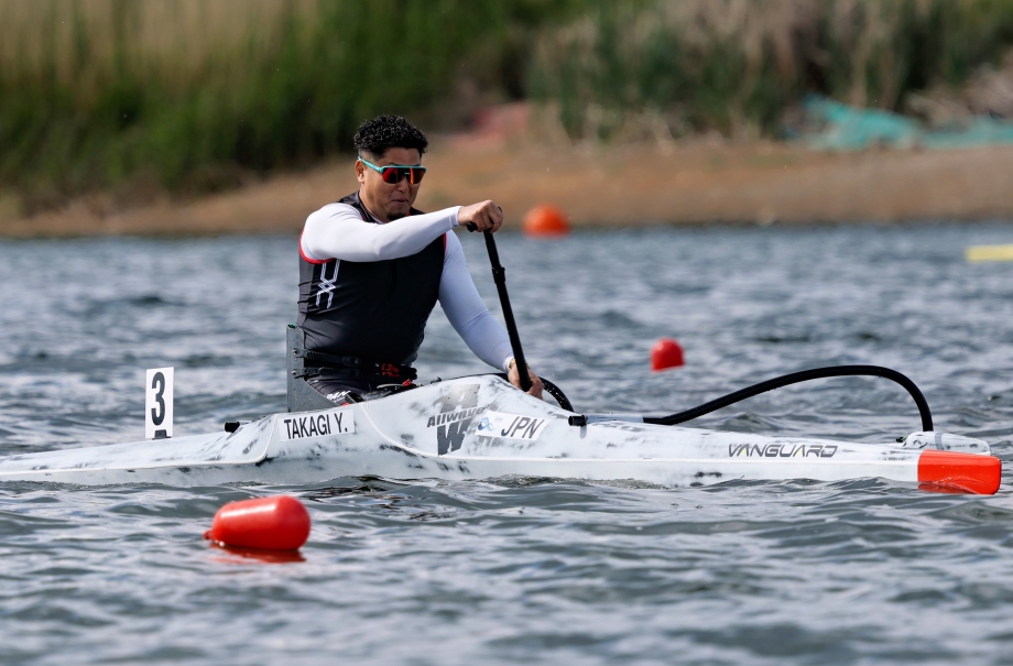 Yuta Takagi Japan Poznan 2025 paracanoe