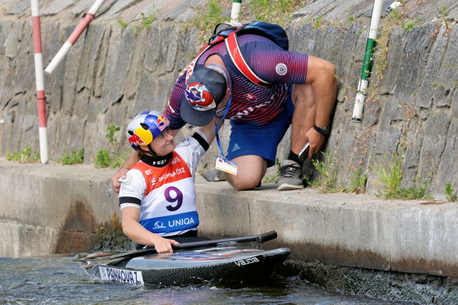 Zuzana Pankova Slovakia canoe slalom Prague 2025
